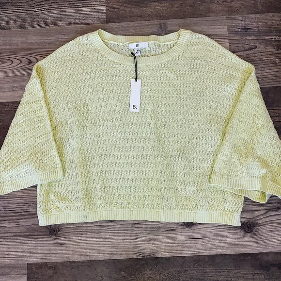 Banana Republic Teia Oversized Linen Sweater M - Picture 5 of 7